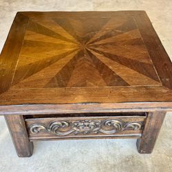 Free 28” Square Coffee Table