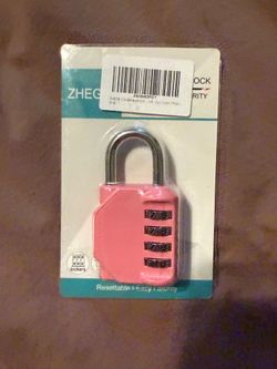 Pink lock