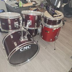 Cmc Drum Set ,no Cymbal