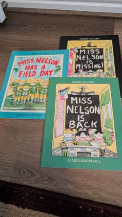 3 Miss Nelson books