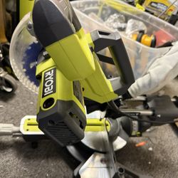 Ryobi 7 1/4” Electric Sliding Miter Saw