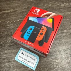 Nintendo Switch OLED Gaming Consoles New -  PAYMENTS AVAILABLE LOW AS $1 DOWN  - NO CREDIT NEEDED