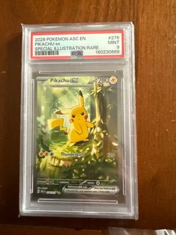 2026 POKEMON ASCENDED HEROES - PSA 9 SPECIAL ILLUSTRATION RARE PIKACHU 276 & LILLIE'S CLEFAIRY 280