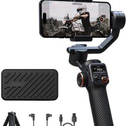Gimbal Stabilizer for Smartphone, 3-Axis Cell Phone Stabilizer