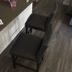 chairs (inside and outside)