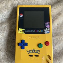 1998 Gameboy Color Pokémon Edition 