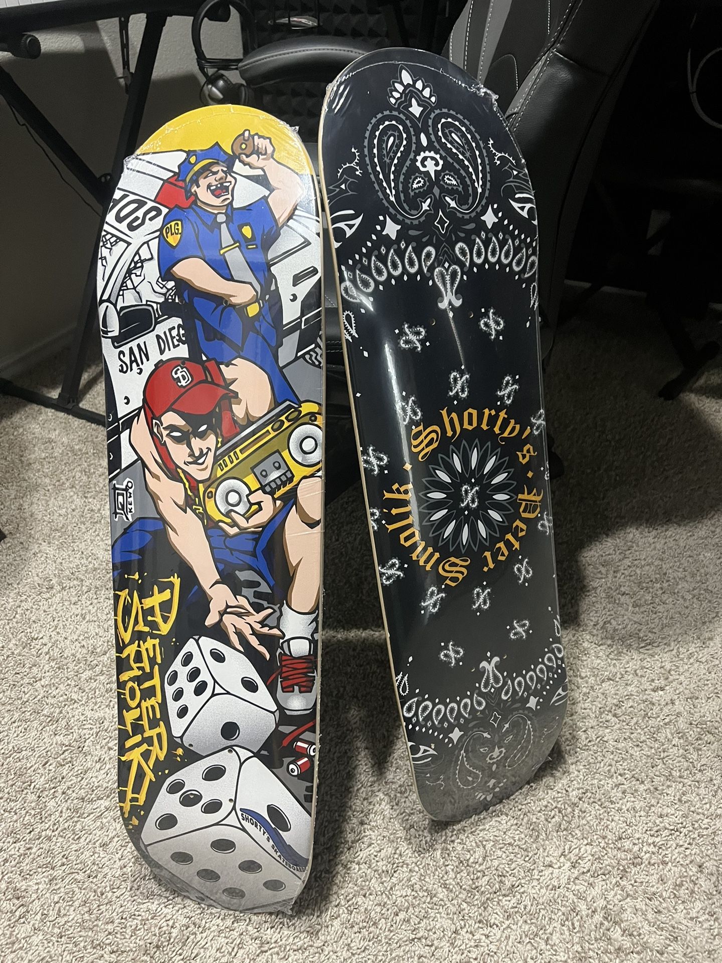 Peter Smolik Shortys Skateboard Decks