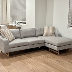 West Elm Eddy Reversible Sectional