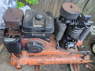 Gas-Powered Air Compressor with Briggs & Stratton Engine