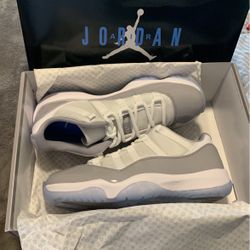 Air Jordan 11 Retro, Low Cement Gray. Size 10. Brand New. ￼