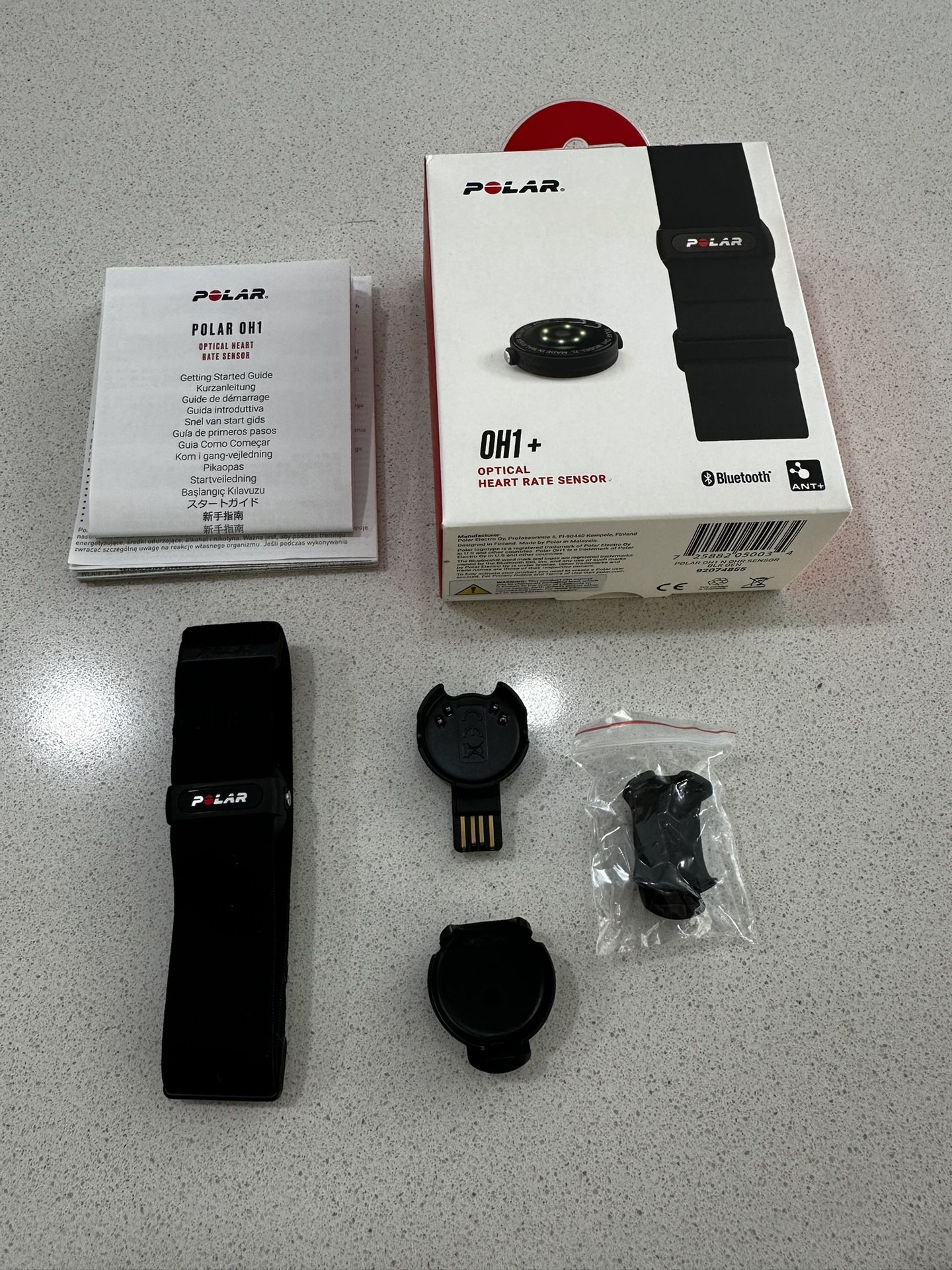 Polar OH1 Optical Heart Rate Sensor With Armband. Open Box.