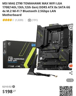 MSI MAG Z790 MAX WIFI MOTHERBOARD