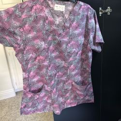 Multiple Scrub Shirts Size L