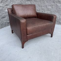 Sorento Brown Leather Sofa