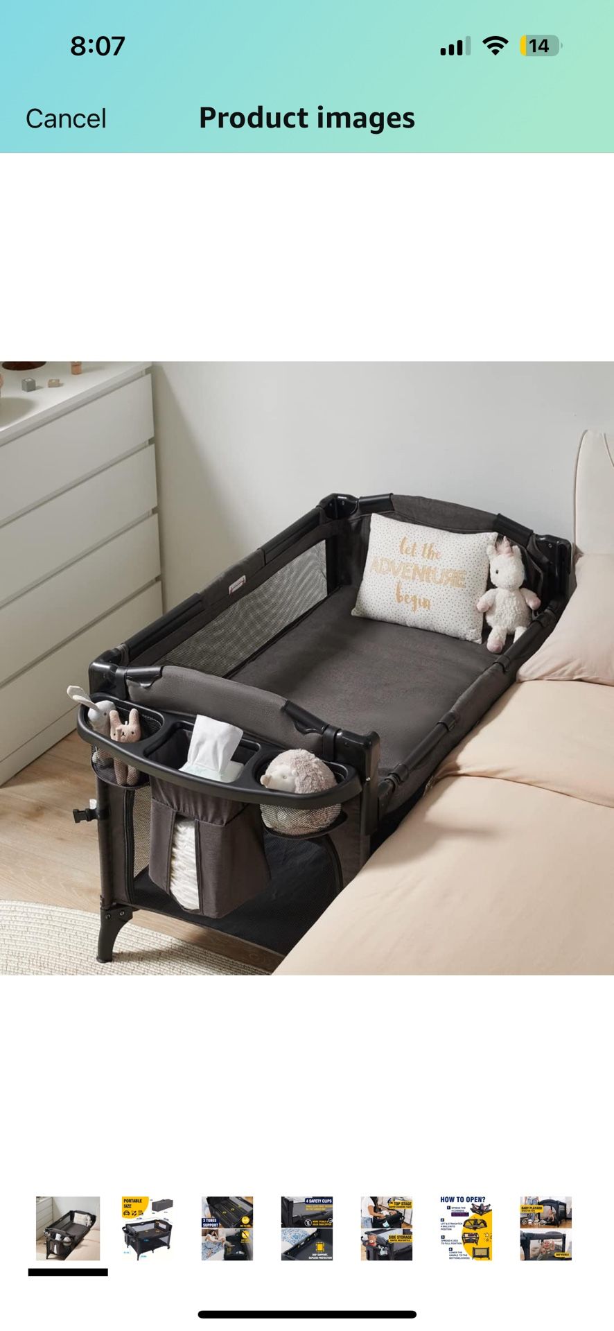Baby bassinet 4 in 1