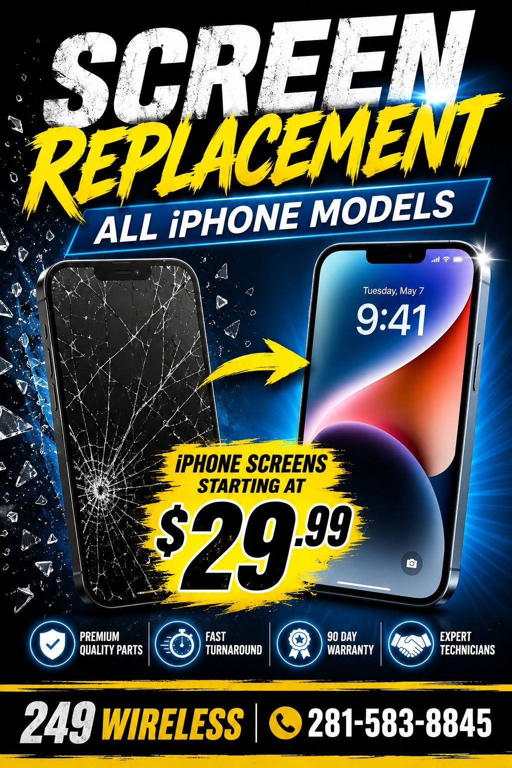 New iPhone Screen on Special