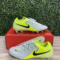 Men's Sz 9 - Nike Phantom GX II Elite SG Pro Yellow Soccer Cleats HF4356-003