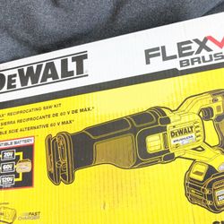 60V Max DeWalt FLEXVOLT Sawzall PRO-Combo Kit 