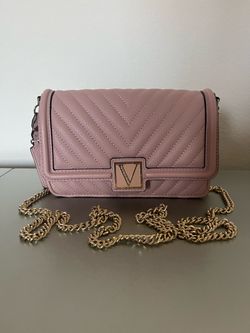 New Without Tag Victoria's Secret Pink Quilted Crossbody Bag
