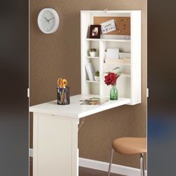 Wall Mounted Wood Desk