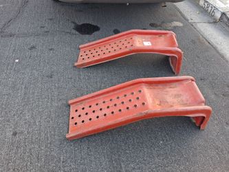 Heavy duty 8000 lb car ramps