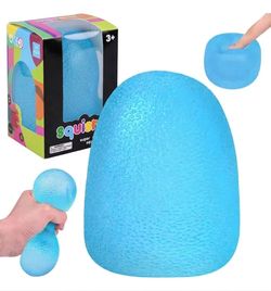 Mega Gumdrop Squishy Textured Sugar Maltose Blue