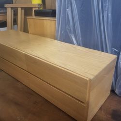 4 DRAWERS DRESSERS WITH WHEEL AND SHOES BLOCK AWESOME FOR HOME, OFFICE REAL WOOD (HOME16)