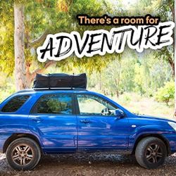 Make Room For Adventure!! Car Rooftop Cargo Carrier - 15 Cubic Ft Extra Space!