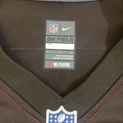 Cleveland Browns Odell Beckham Jr. women’s large NFL football jersey Thumbnail