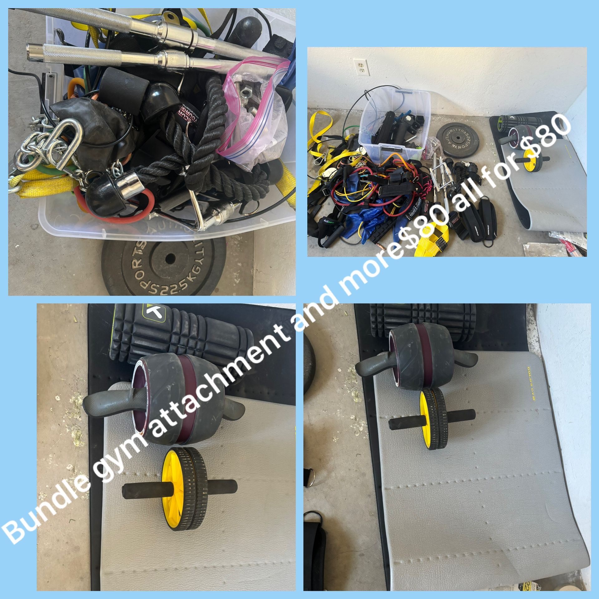 Gym Bundle All For $80