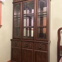 Display Cabinet With Mirrors 
