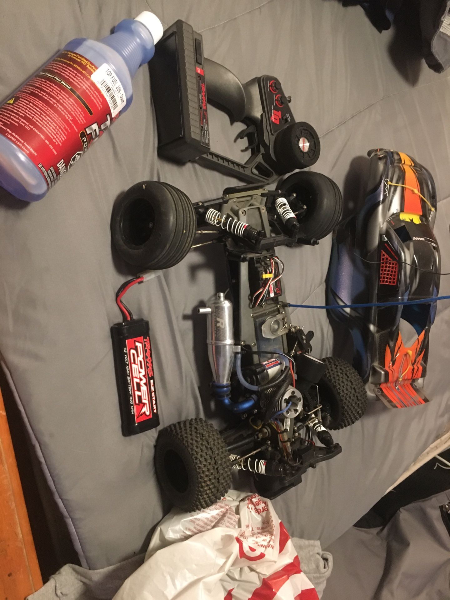 Traxxas Fuel Powered Rc Car