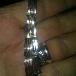 Sterling Silver Bracelets Italy.hand Made.925