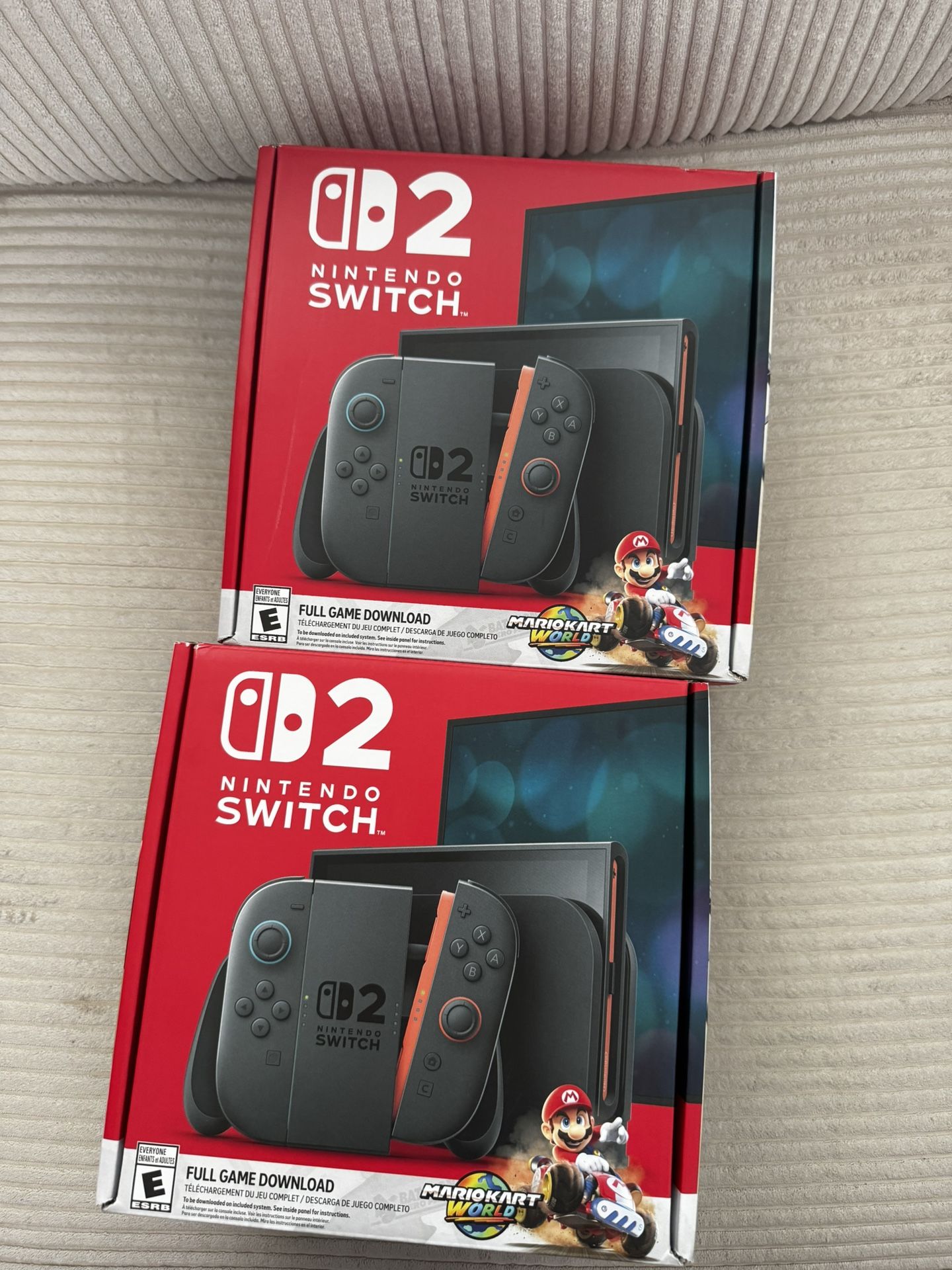 Nintendo Switch 2 Mario Kart World Bundle NEW