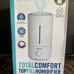 BRAND NEW HoMedics TotalComfort Top Fill Humidifier - Cool Mist Ultrasonic