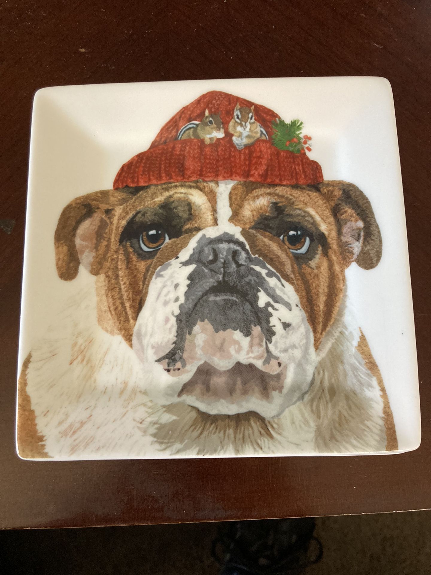 China Plate With Dog