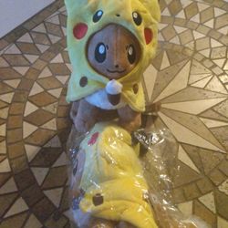 Brand New TV Plushies With Pikachu Costume $30 Each