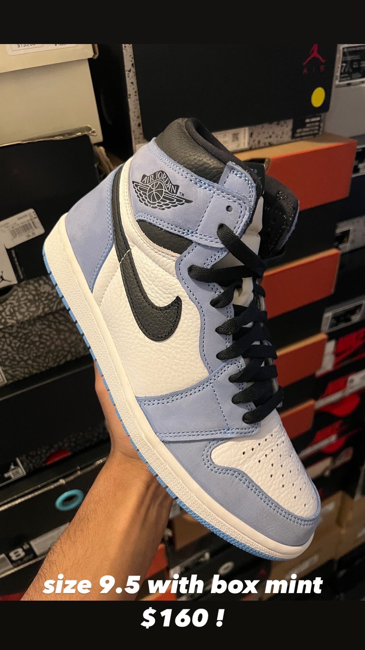 univserity blue jordan 1