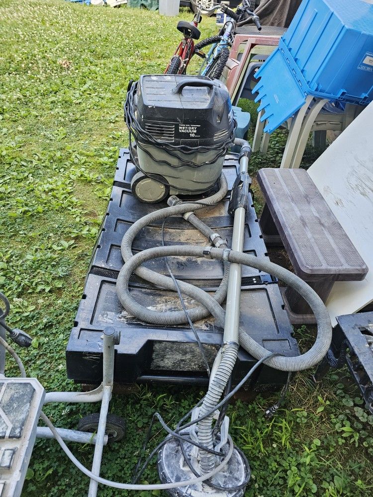 PORTER CABLE DRY WALL SANDING SYSTEM, 7800, WITH VACCUM