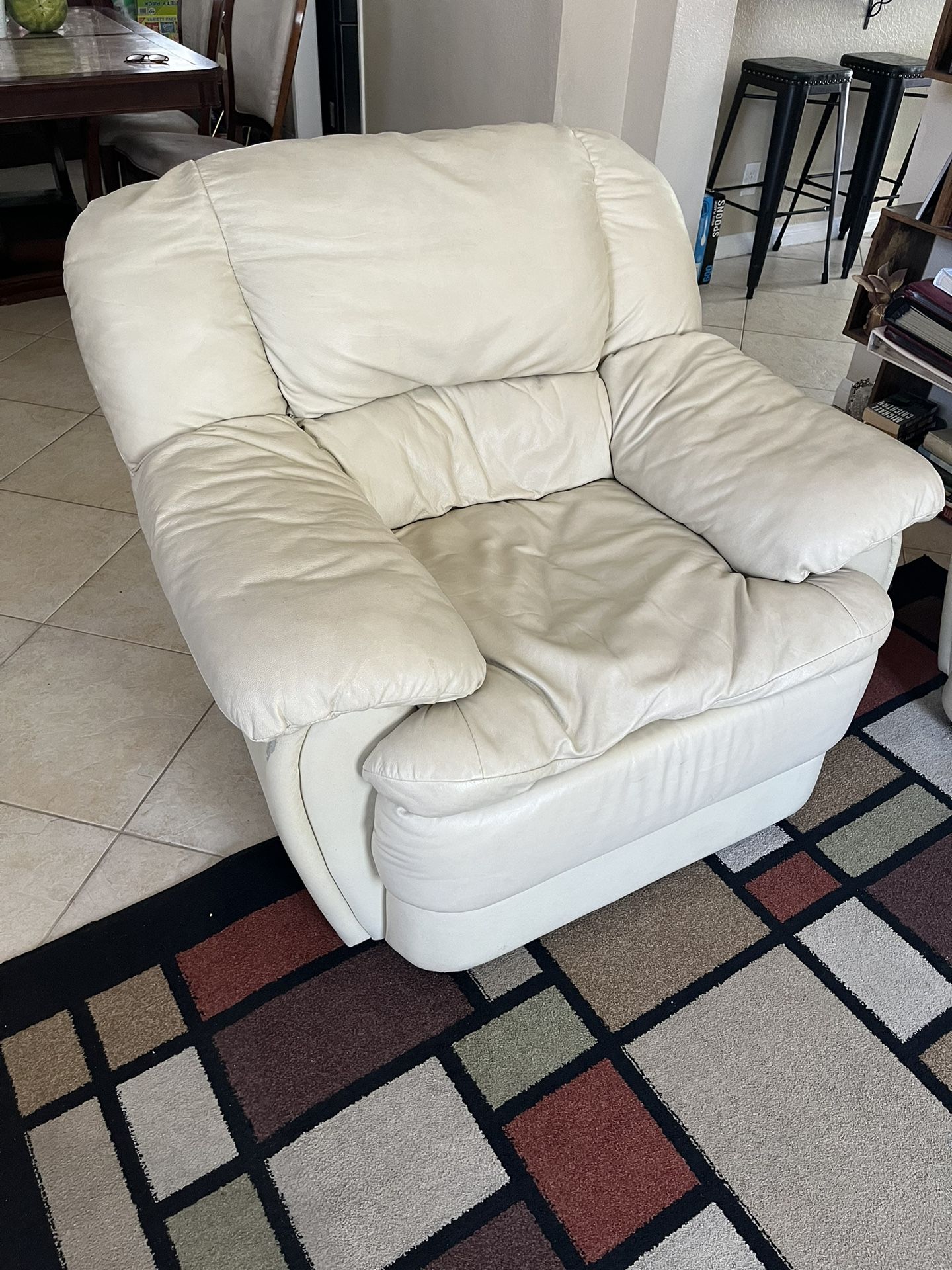Free Leather sofa set