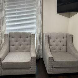 Sofa with two Accent  Chairs