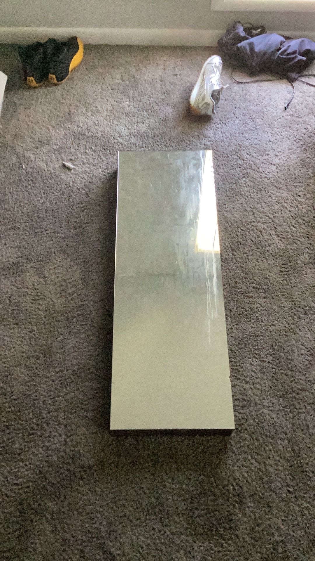 Mirror secret safe comes with lock