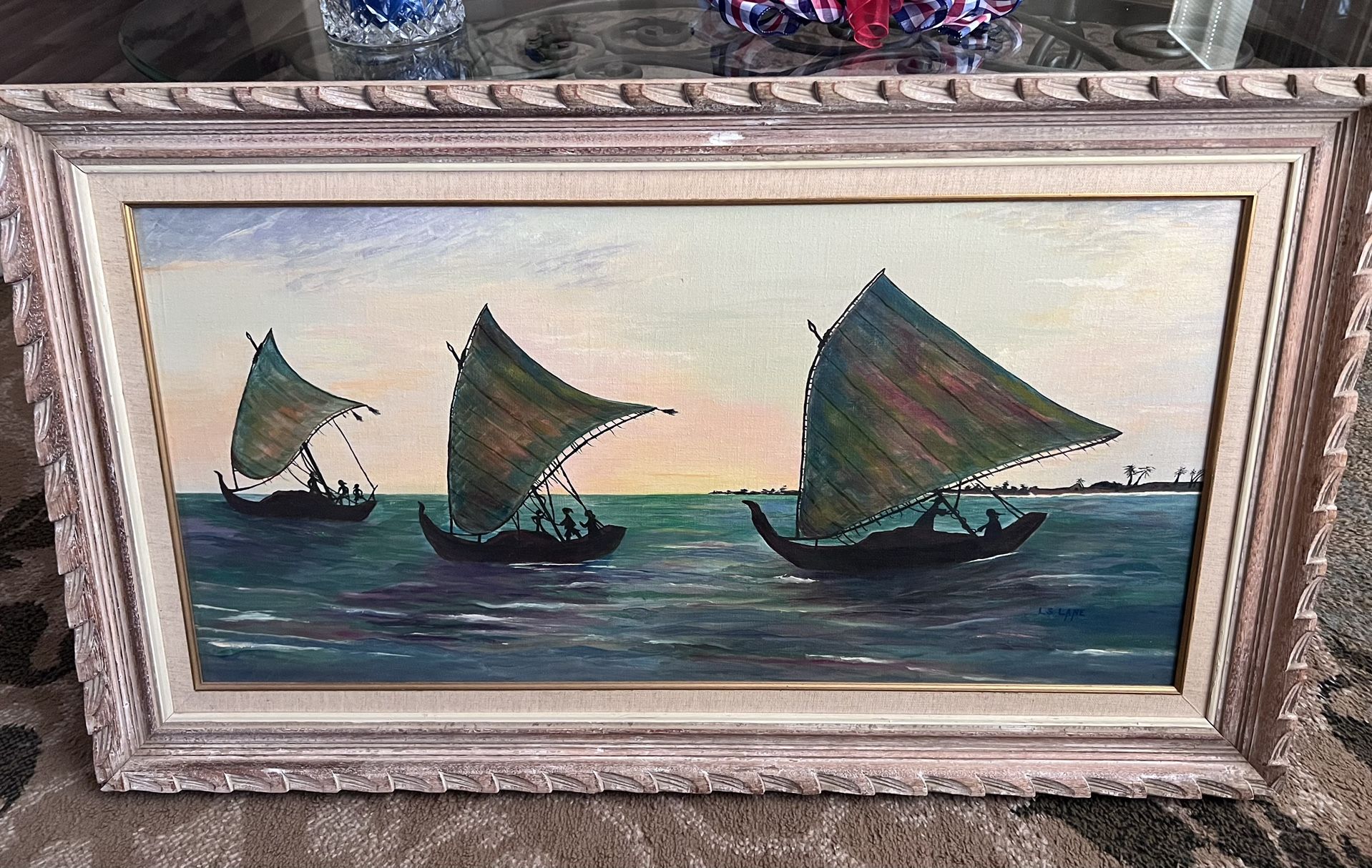 Acrylic on canvass painting