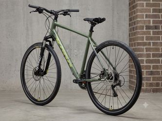 Kona Splice 8Spd Hybrid Bike – Suntour Suspension / Disc Brakes / More