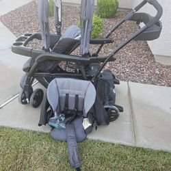 Graco Convertible Double Stroller