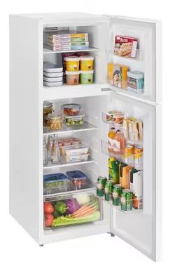 Vissani 10.1 cu. ft. Top Freezer Refrigerator in White