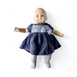 Vintage American Girl Bitty Baby Doll 90s Pleasant Company Pre Mattel Incl Dress + Tights