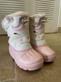 Girls Snow Boots Winter Boots Waterproof Outdoors Cartoon