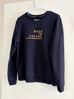 Back To Future Graphic Crewneck Sweatshirt