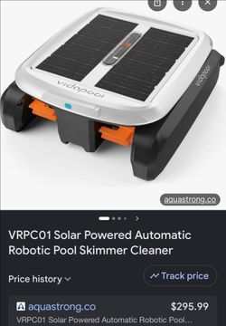 Vidapool solar pool cleaner robot - Down from $300